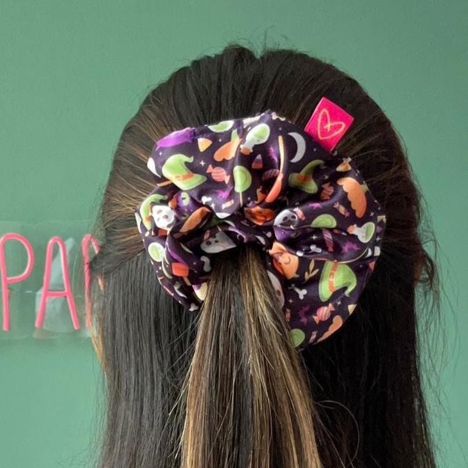 SCRUNCHIES HALLOWEEN MEDIANAS