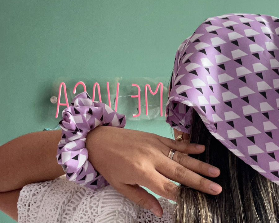 Combo Pañoleta + Scrunchie