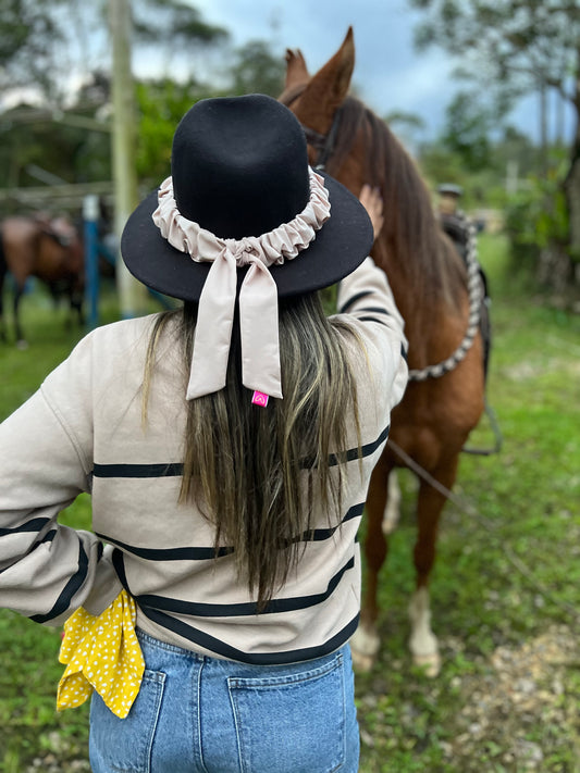 Scrunchies para sombrero