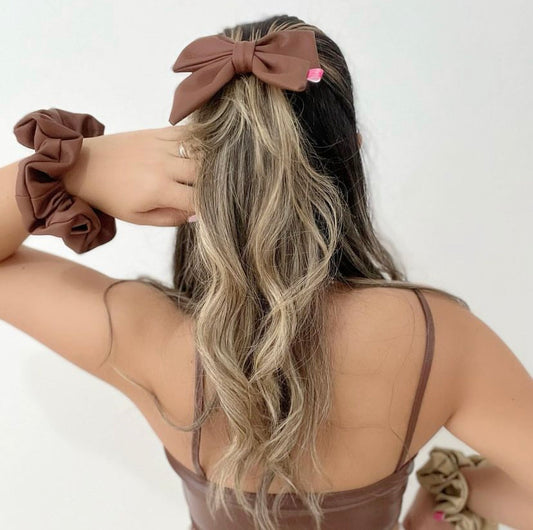 Scrunchies cuerina