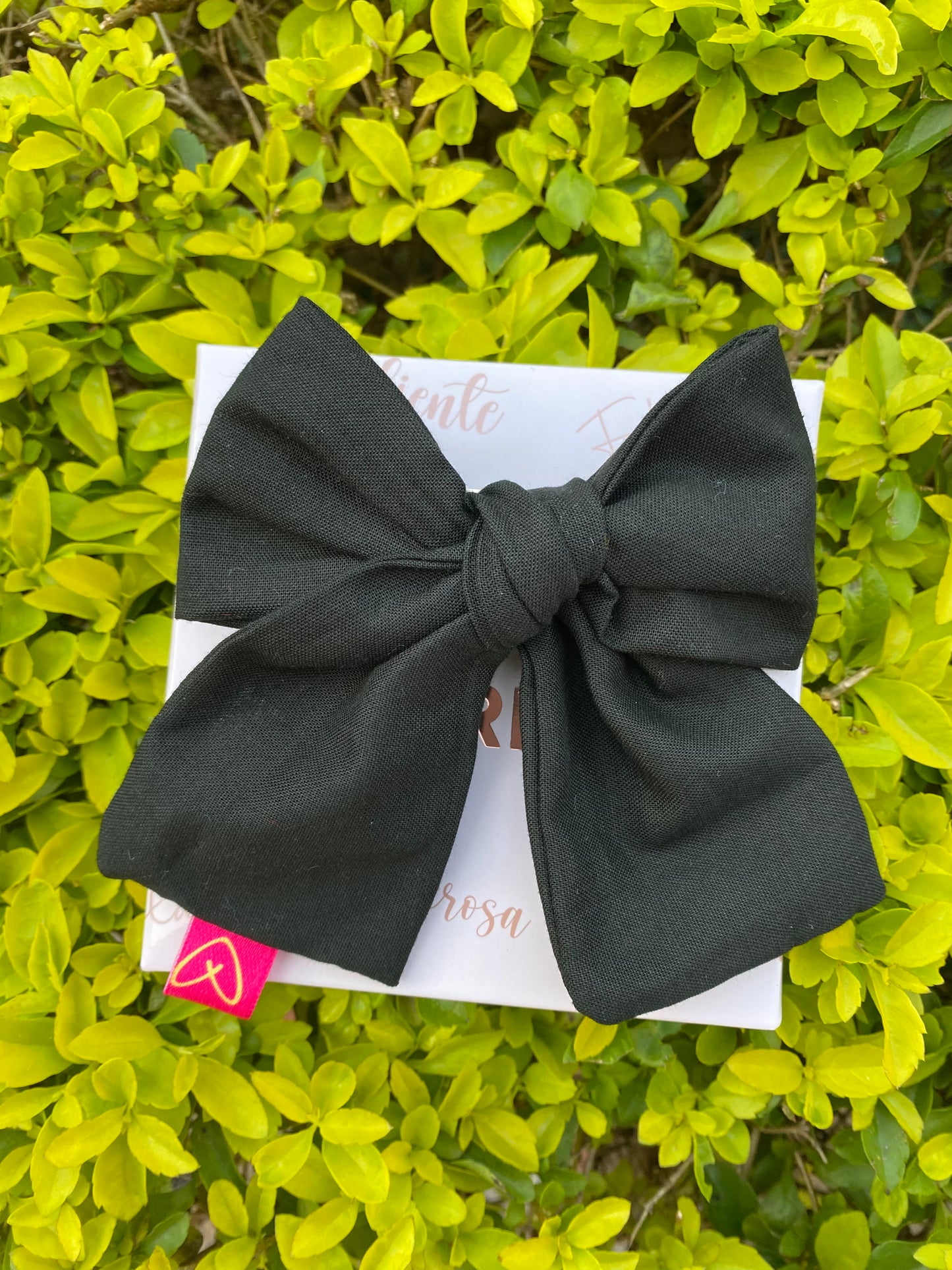 Medium bow coquette